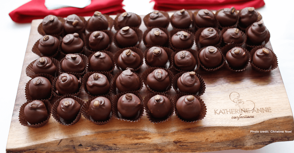 Artisanal Java Truffles from Katherine Anne Confections