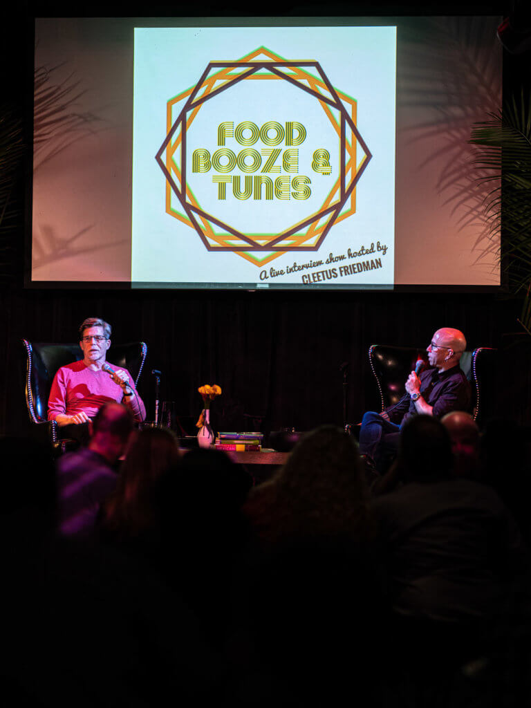 Chef Cleetus Freidman Presents: Food, Booze & Tunes: A Live Interview Show